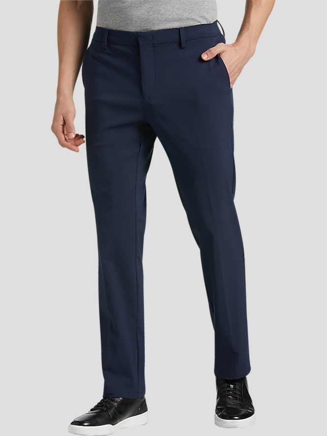 TMW_22WC_01_AWEARNESS_KENNETH_COLE_CASUAL_PANTS_NAVY_SOLID_MAIN