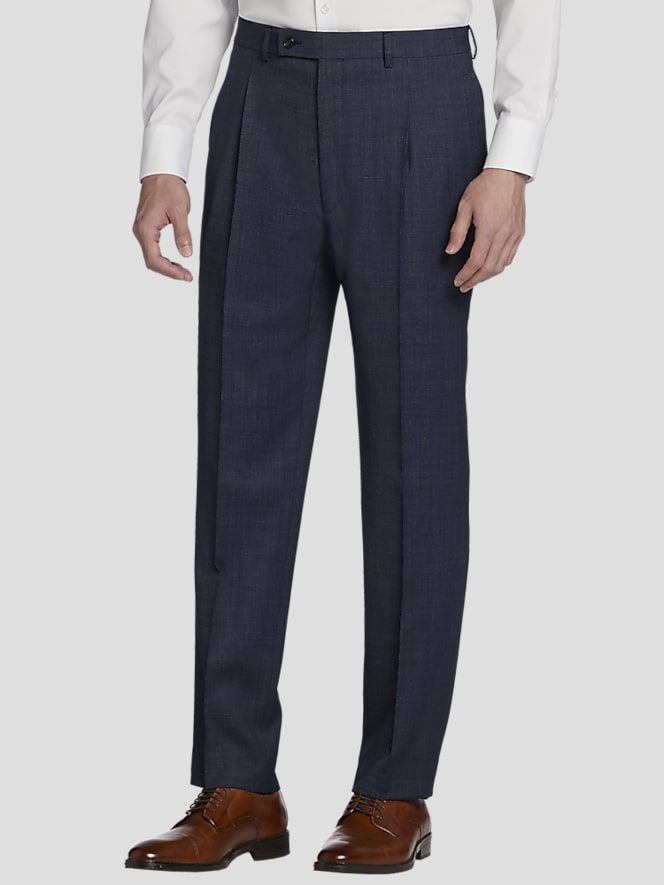 TMW_33BT_71_CALVIN_KLEIN_SUIT_PANTS_NAVY_TIC_MAIN