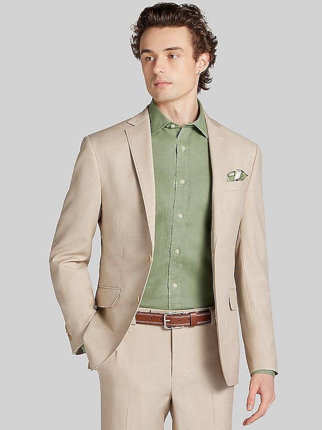 TMW_3BCN_05_WILKERODRIGUEZ_2_PIECE_SUITS_TAN_SHARKSKIN_MAIN