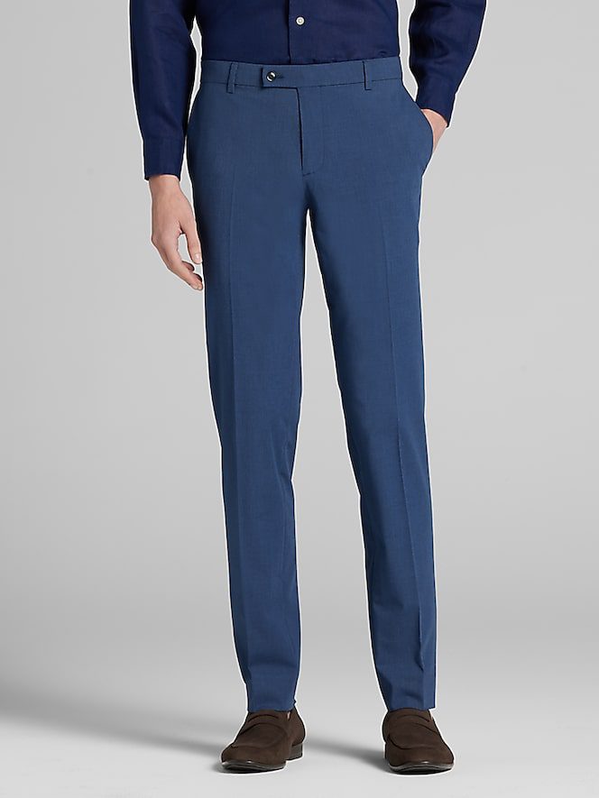 TMW_3BHP_92_EGARA_SUIT_PANTS_INDIGO_BLUE_CHECK_MAIN