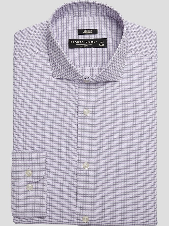 TMW_53B6_76_PRONTO_UOMO_DRESS_SHIRTS_LAVENDER_MAIN