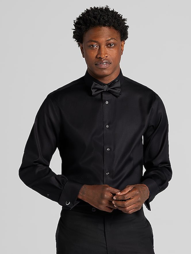 TMW_5B8N_08_PRONTO_UOMO_FORMAL_SHIRTS_BLACK_MAIN