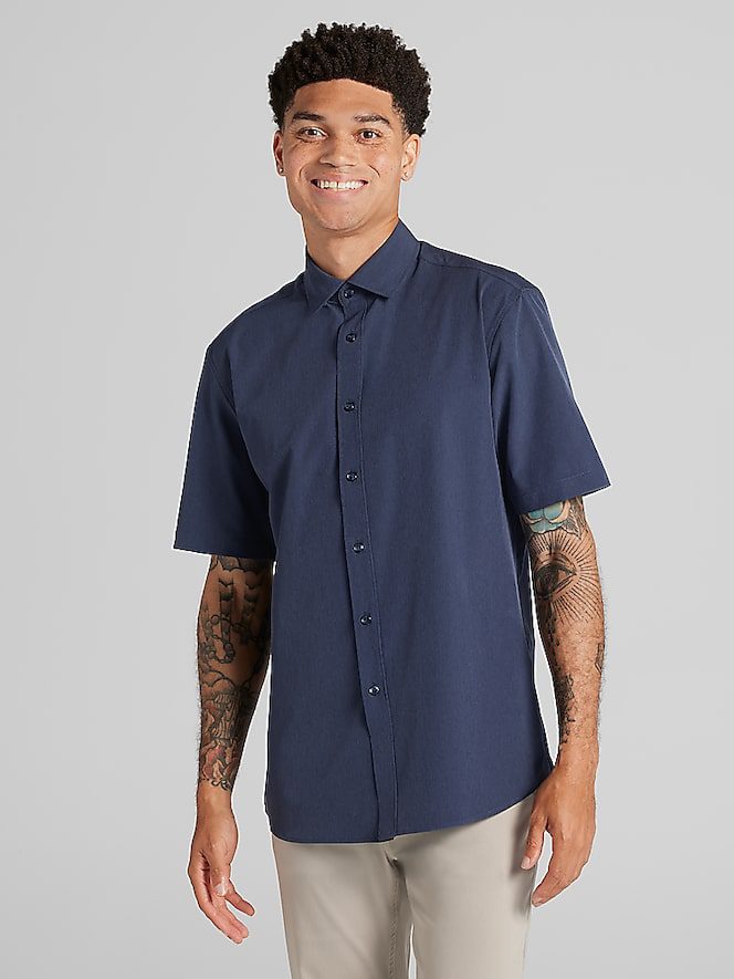 TMW_6R91_01_AWEARNESS_KENNETH_COLE_BUTTON_UP_SHIRTS_NAVY_MAIN