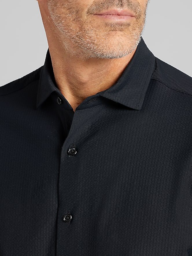 TMW_6TH3_02_AWEARNESS_KENNETH_COLE_LONG_SLEEVE_BUTTON_UP_SHIRTS_BLACK_MAIN