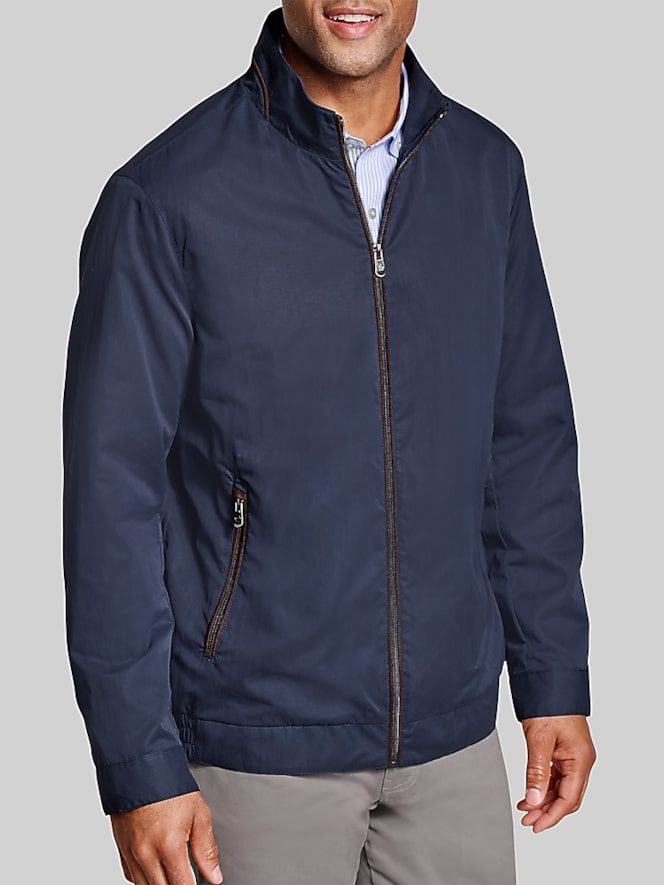 TMW_72KE_01_JOHNSTON_MURPHY_RAINCOATS_NAVY_SOLID_MAIN