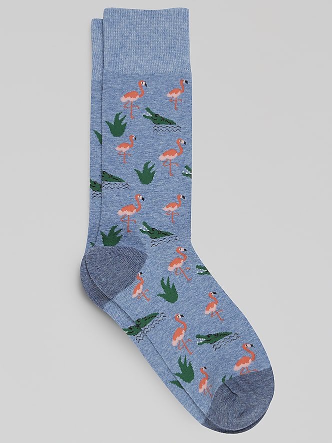 TMW_878A_21_EGARA_SOCKS_CHAMBRAY_HEATHER_MAIN