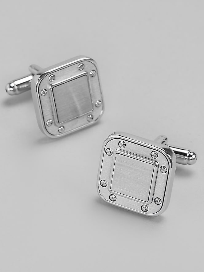 TMW_8BR5_25_PRONTO_UOMO_CUFFLINK_STUD_SETS_SILVER_MAIN